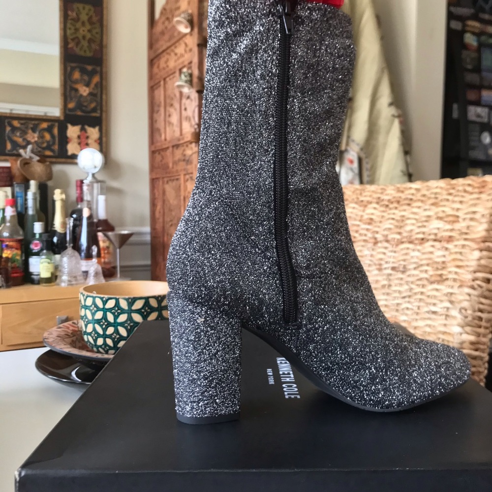Fun Pewter Booties - Picture 5 of 8